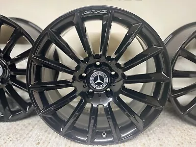 Set Of 4- 20  Mercedes Factory AMG OEM G500 G550 G63 G-wagon Black Wheels 85B • $1295