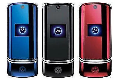 Motorola Krzr K1 CellPhone Unlocked Bluetooth GSM 2MP Original Mobile Phone • $37.15