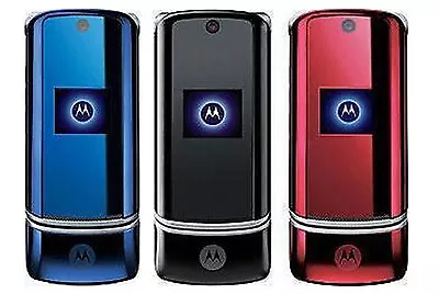 Motorola Krzr K1 Mobile Phone Unlocked Bluetooth Original GSM 2MP Mobile Phone • $36.95