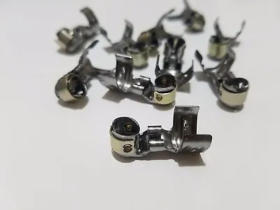 MSD Spark Plug Wire Terminal 34615-8 Dual Crimp 8.5mm 90 Deg 8 Pack Stainless • $12.65