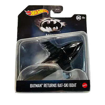 Hot Wheels 1:50 Batman Returns Bat-Ski Boat Diecast DKL20-956K • $25.69