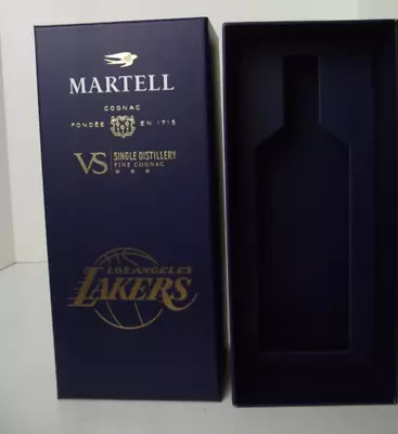 Martell Cognac VS Single Distillery Fondee Los Angeles Lakers BOX ONLY • $99.99