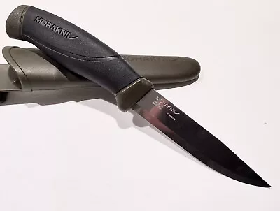 Morakniv Mora Companion Heavy Military Green Camping Hunting Utility Knife Duty • $22.95