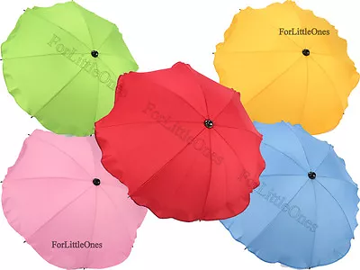 Baby Sun PARASOL UMBRELLA Baby Buggy Stroller Pushchair Pram Shade Canopy Brolly • £12.48