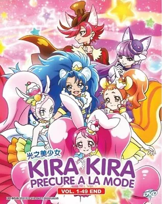 Kira Kira Precure A La Mode Complete Series Vol.1-49 End Dvd Ship From Usa • $35.99