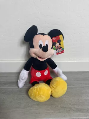 Disney Junior MICKEY MOUSE Clubhouse Mickey 13  Plush Just Play 2019 NWT • $15.99