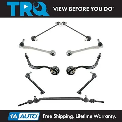 TRQ Control Arm Tie Sway Bar Drag Link Suspension Kit For 95-01 E38 740i 750i • $219.95