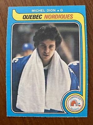 1979-80 OPC O-Pee-Chee #316 Michel Dion Goalie Québec Nordiques NMMT • $1.08