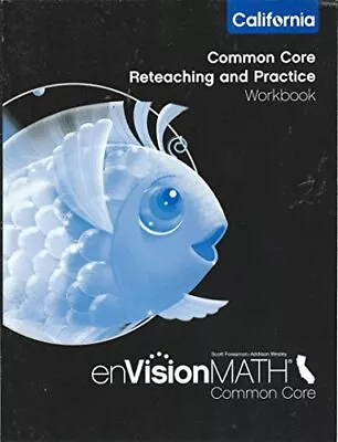 Envision Math California Common Core K Reteaching & **brand New** • $28.95