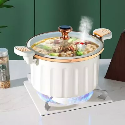Non Stick Cooking Pots 8L Large Capacity Boiling Pot  Kitchen • $54.56