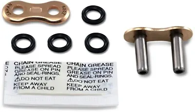 EK 520 Z3D Series Quadra X-Ring Chain MLJ Rivet-Type Master Link Gold • $10.69