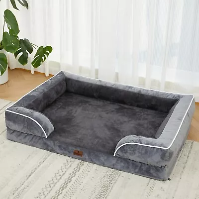 Jumbo Dog Bed Memory Foam Orthopedic Dog Bed Large Dogs Pet Calming Bed Dog Nest • $35.98