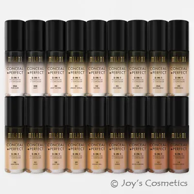1 MILANI Conceal + Perfect 2-in-1 Foundation + Concealer  Pick Your 1 Color  Joy • $8.99