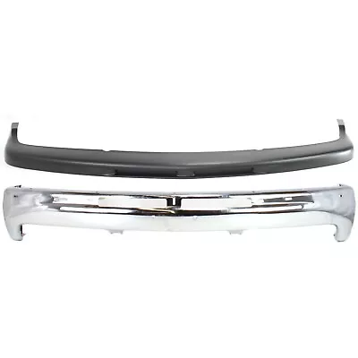 Bumper Face Bars Kit Front Chrome For Chevy Suburban Chevrolet Tahoe 1500 2500 • $336.86