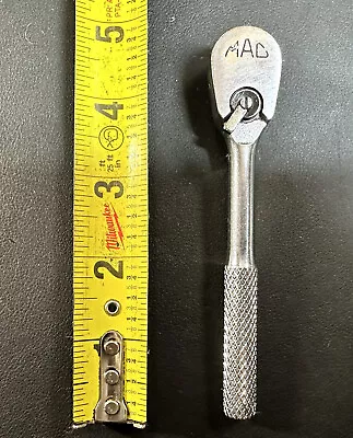 MAC TOOLS  MR5  1/4  Drive Compact 5  Knurled Handle Ratchet USA  USA • $45