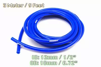 3 Metre Blue Silicone Vacuum Hose Air Engine Bay Dress Up 12mm Fit Mustang • $17.99