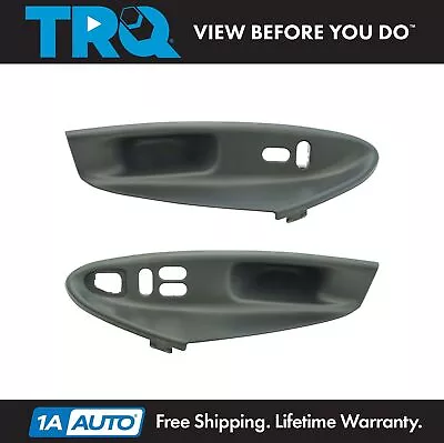 TRQ Door Window Switch Bezel Panel Housing Pair LH & RH For Ford Mustang Coupe • $54.95