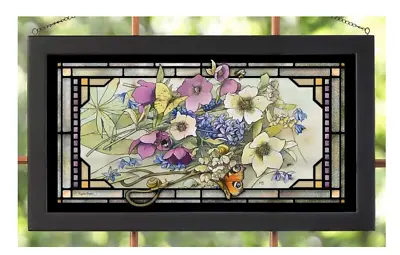 $129.95 • Buy Gardener’s Delight – Floral Stained Glass Art By Marjolein Bastin Wild Wings