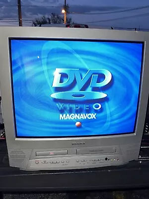 Magnavox 27MDTR20/17 27  CRT TV/ DVD/VCR Combo RetroGaming Television • $120