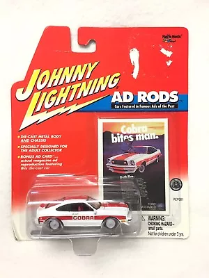 2001 Johnny Lightning Ad Rods 1978 Ford Mustang Cobra II New SEALED • $12.95