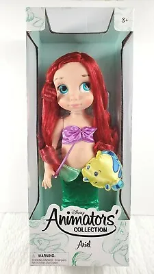 NEW Disney Animators' Collection ARIEL 16 Inch By Glen Keane Walt Disney  • $46.14