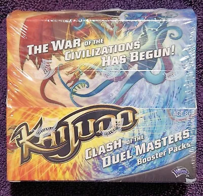 Kaijudo  Clash Of The Duel Masters Booster Box - New 24-Packs With 9-Cards Each • $95