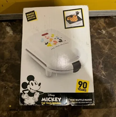 NEW IN BOX - Disney Mickey Mouse 90th Anniversary Waffle Maker Limited Edition • $28