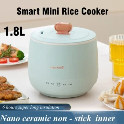 $38.50 • Buy 1.8 L Mini Rice Cooker Electric Pot Portable Multicooker Non-stick Food Warmer