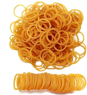 Rubber Bands Mini 1200Pcs Yellow Small Rubber Band Mini Soft Elastic Bands For B • $8.99