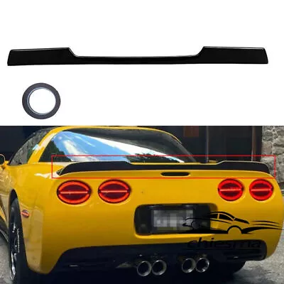 Gloss Black For 1997-2004 Corvette C5 Rear Trunk Spoiler Wing ZR1 Extended Style • $106.99