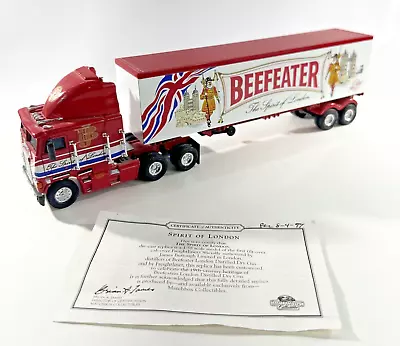 Matchbox Beefeater Tractor Cab &trailer Spirit Of London 1:58 Scale Die Cast • $27
