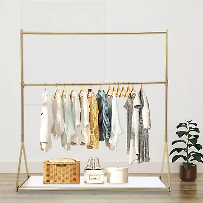 Industrial Clothes Display Rack Store Home Garment Clothing Hanger Storage Shelf • $121.60