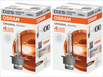 $77.50 • Buy 2x NEW OSRAM XENARC OEM D2S 66240 XENON HID HEADLIGHT BULBS | PACK OF 2