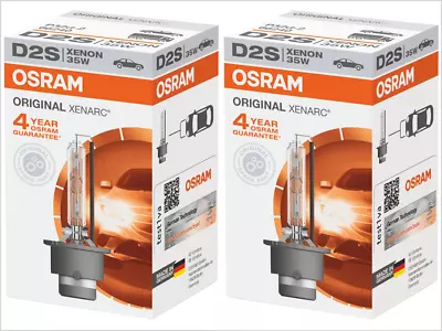 Authentic Osram Xenarc Oem D2s 66240 Xenon Hid Headlight Bulbs 66240 | Pack Of 2 • $84.99