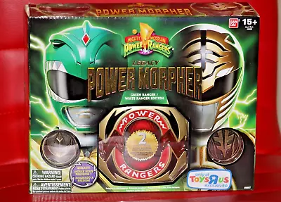 Mighty Morphin Power Rangers Legacy Green/White Ranger Morpher Pre-Owned • $375