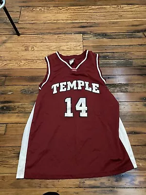 Vintage Temple University Owls Foot Locker Basketball Jersey #14 Men’s XL • $24.99