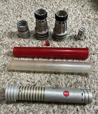 Star Wars Ultimate Lightsaber Build Your Own Lightsaber Hasbro 2005 Incomplete • $34.26