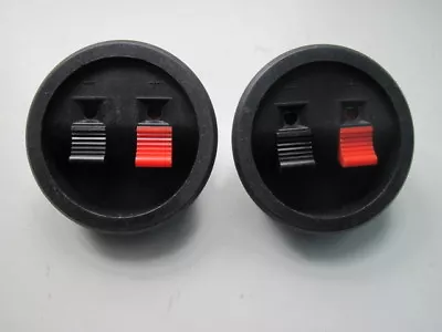 £6.99 • Buy 2 Way Speaker Box Terminal / Binding Post / Round Cup X 2 