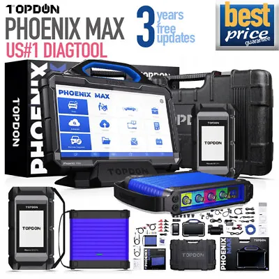 #1 TOPDON Phoenix Max Pro Advanced Diagnositc Scan With 4-Channel Oscilloscope • $3599