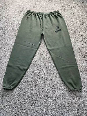 USMC OD PT Sweatpants Mens Soffe Size XL • $20