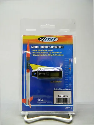 ESTES MODEL ROCKET ALTIMETER Flight Height Recorder Distance Space EST2246 NEW • $31.84