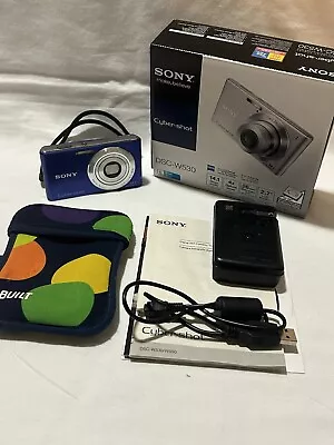 Sony Cyber-shot Digital Camera DSC-W530 W/ Battery SD Card Charger Box Case • $145