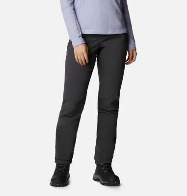 Columbia Titanium Womens Peak Pursuit Softshell Pant Shark Black L NWT-AB11 -17 • $157.32