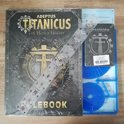 Adeptus Titanicus Rulebook Templates Reference Sheets Stratagem Mission Cards • £19.94