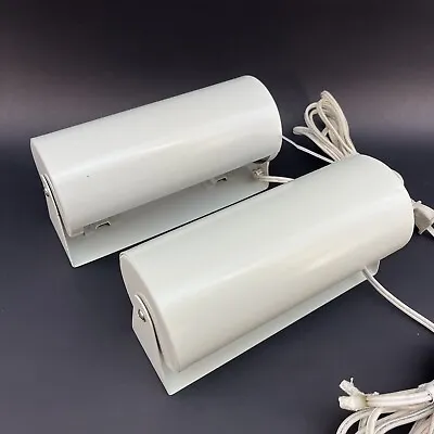 ONE IKEA Vintage Lod E86924 Cream Adjustable Wall Lamp Light Bed Accent Cylinder • $45