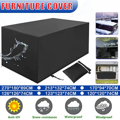 $26.61 • Buy AU Waterproof Outdoor Furniture Cover Garden Patio Rain UV Table Protector Chair