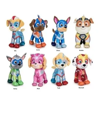 Paw Patrol Mighty Pups Soft Toys Superhero Plushies 27cm Plush • £9.99