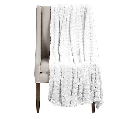 THRO By Marlo Lorenz Holiday Velvet Plush Decorative Throw Blanket 50  X 60  • $31.59