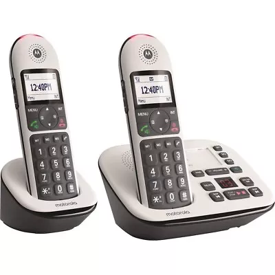 Motorola CD5012+ Digital Cordless Handsets With Answering Machine Dect 6.0 • $30