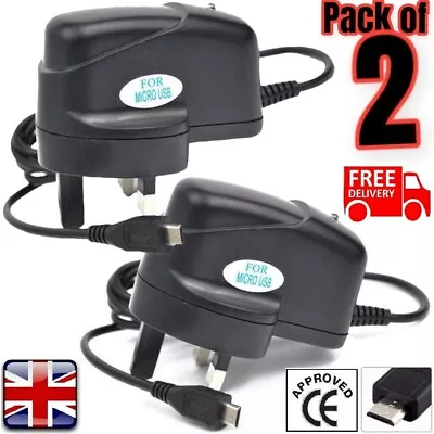 5V 1A UK Plug Micro USB Charger Adapter Cable Power Supply For Raspberry Pi B+ • £8.99